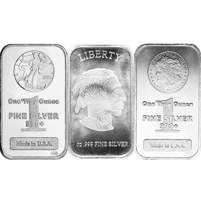Silver Bullion & Bars